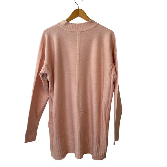 Free People NWT Pink Lotus Phoebe Oversized Pullover Sweater Size M - Picture 3 of 10